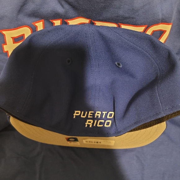 2023 Puerto Rico New Era World Baseball Classic fitted hat cap 7 1/2 - Picture 2 of 2